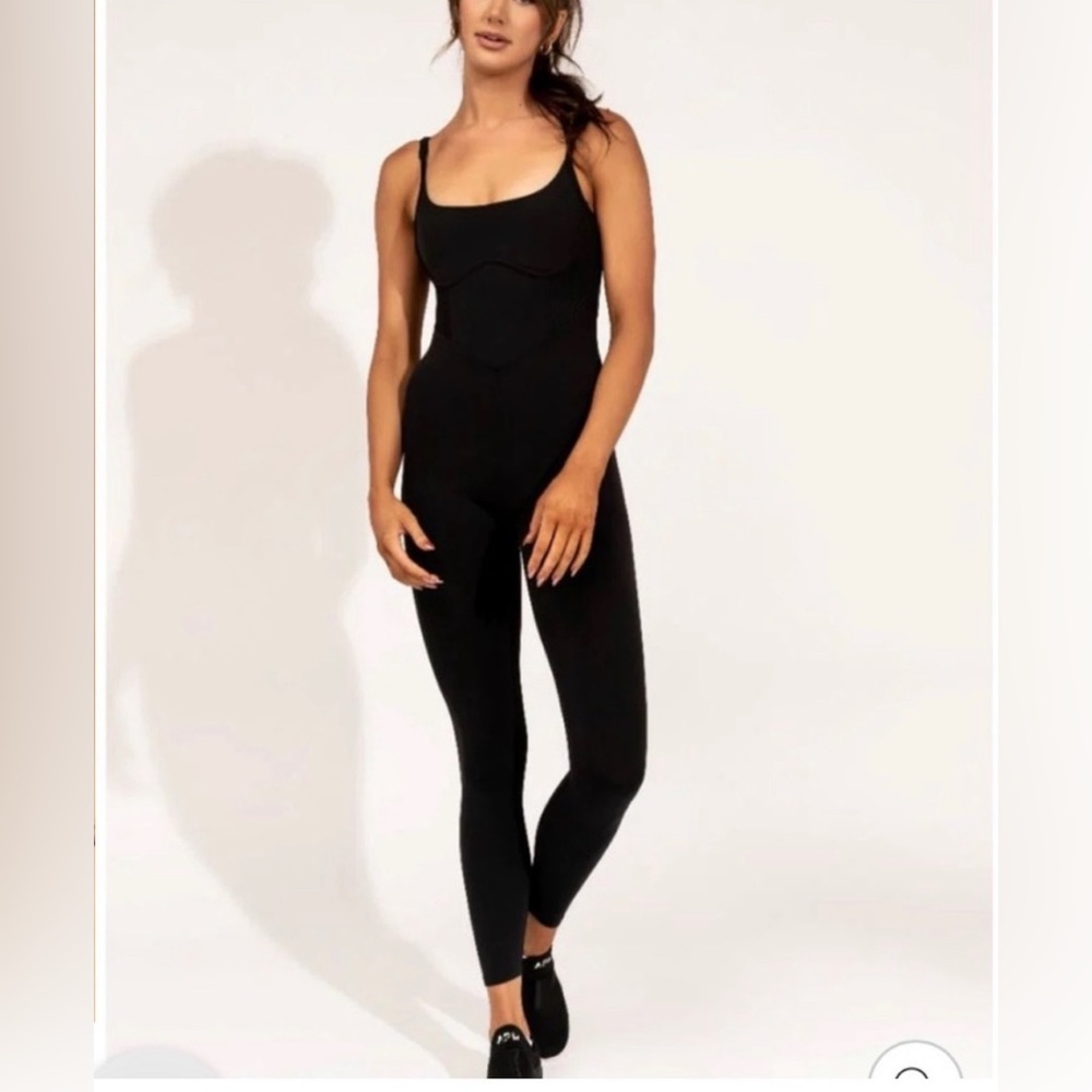 IVL Collective Bustier Unitard in Black Size 6